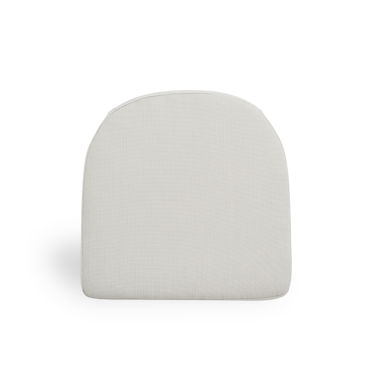 Bild von Seat cushion | Tulip Exterior Lounge Chair präsentiert mit weißem Stoff