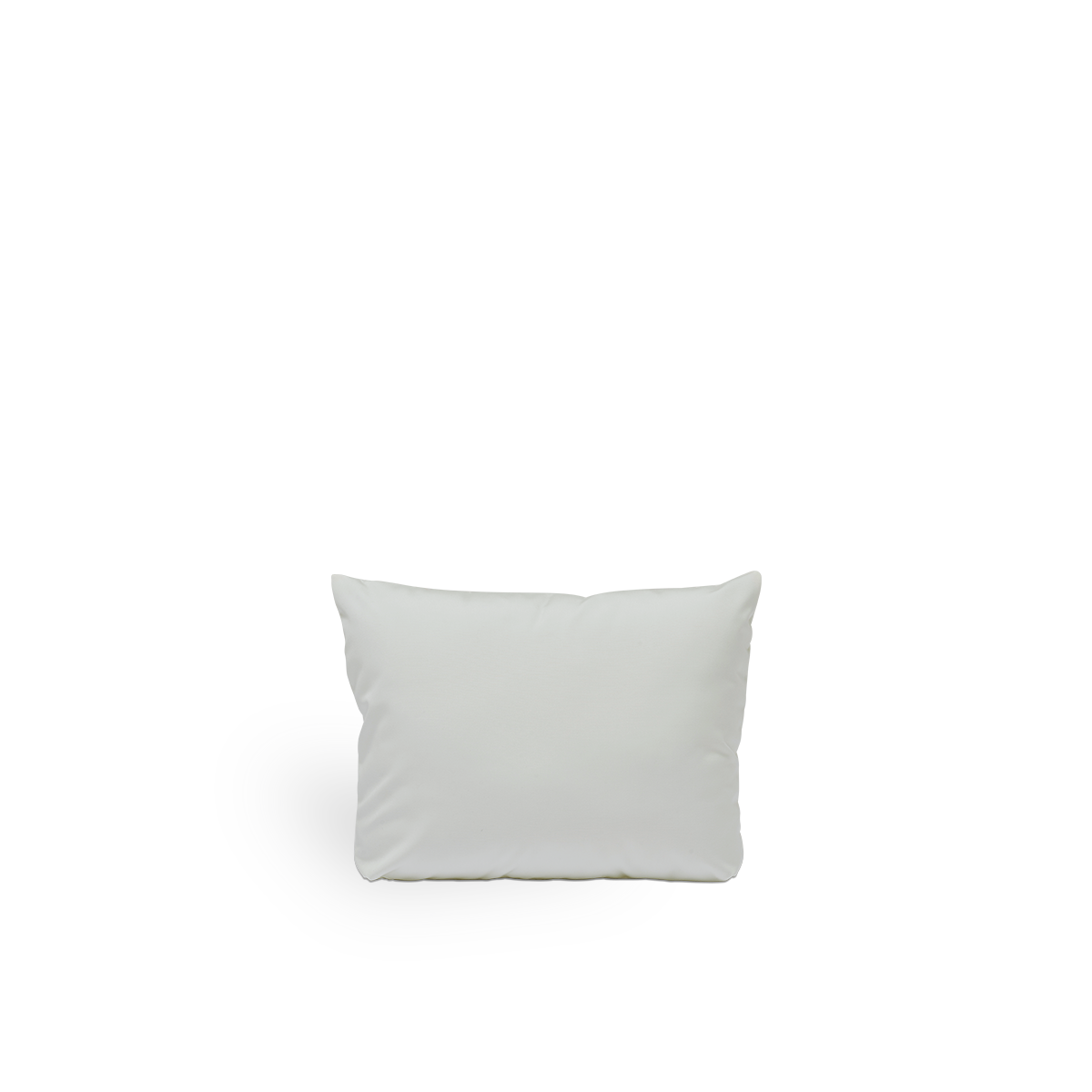 Bild von Back cushion | Meghan Exterior Dining Bench präsentiert mit weißem Stoff