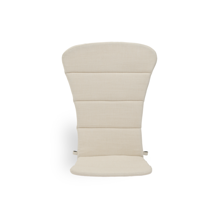 Bild von Seat- and back cushion | Monet Exterior Lounge Chair präsentiert mit weißem Stoff