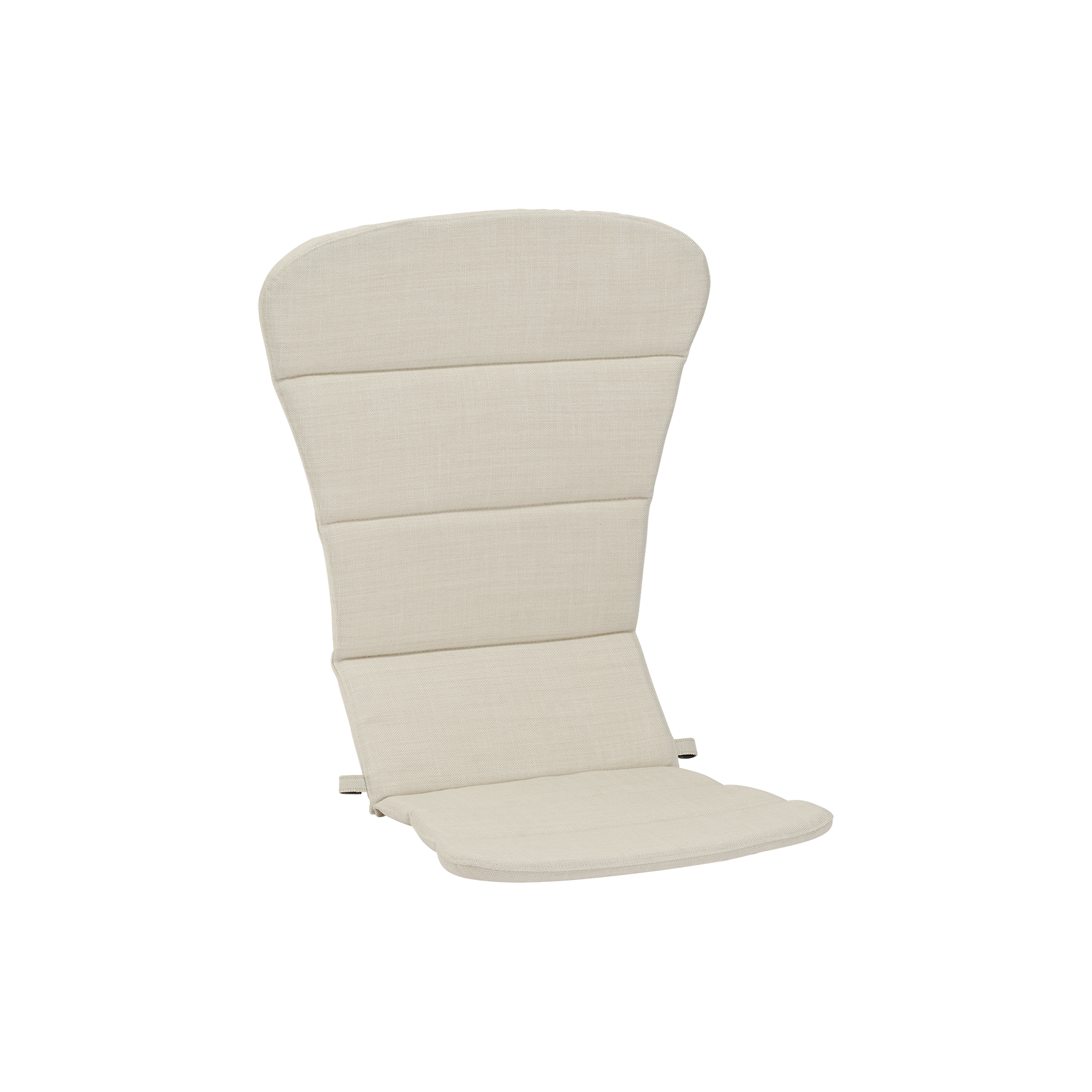 Bild von Seat- and back cushion | Monet Exterior Lounge Chair präsentiert mit weißem Stoff