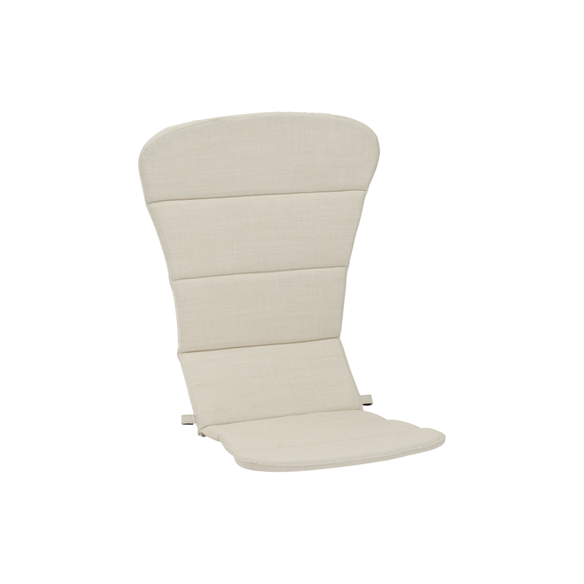Bild von Seat- and back cushion | Monet Exterior Lounge Chair präsentiert mit weißem Stoff