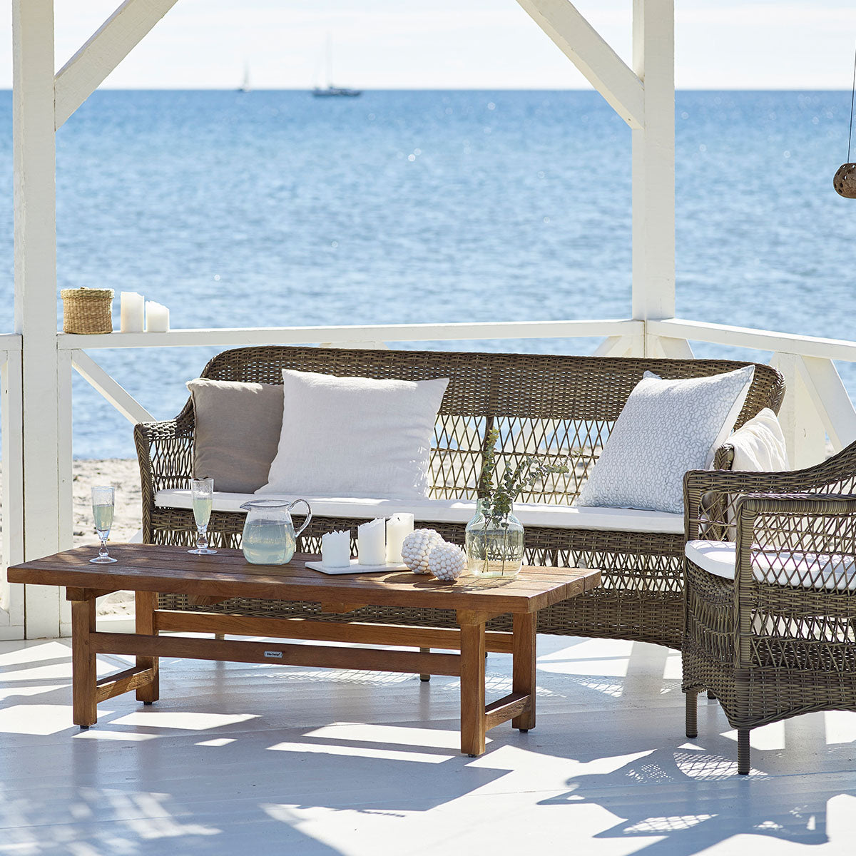 Sitzkissen | Charlot 3-Sitzer Exterior Sofa