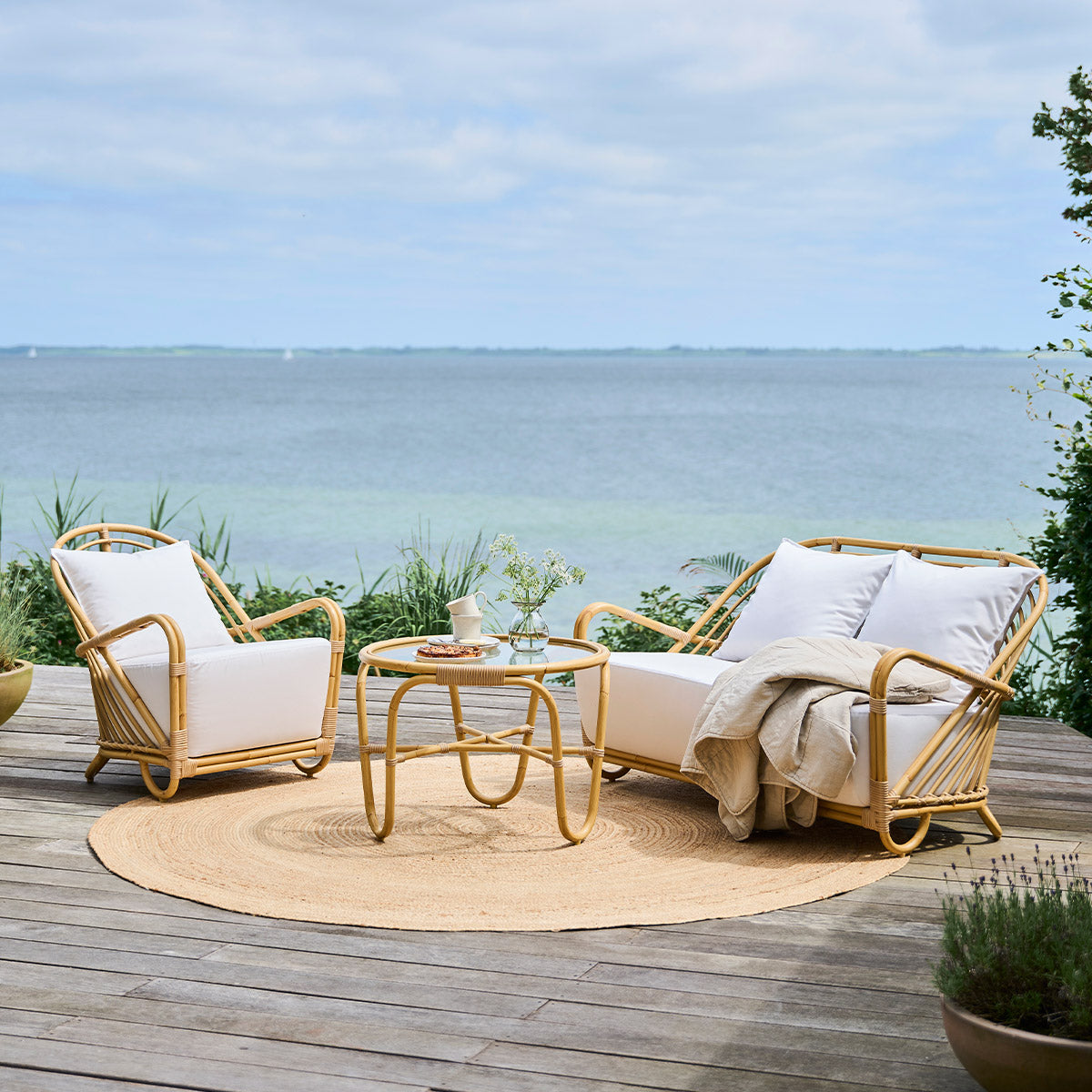 Charlottenborg Exterior 2-Sitzer Sofa