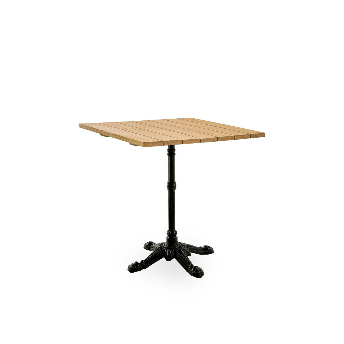 Lyon Café Tisch | Teak 70x70 cm