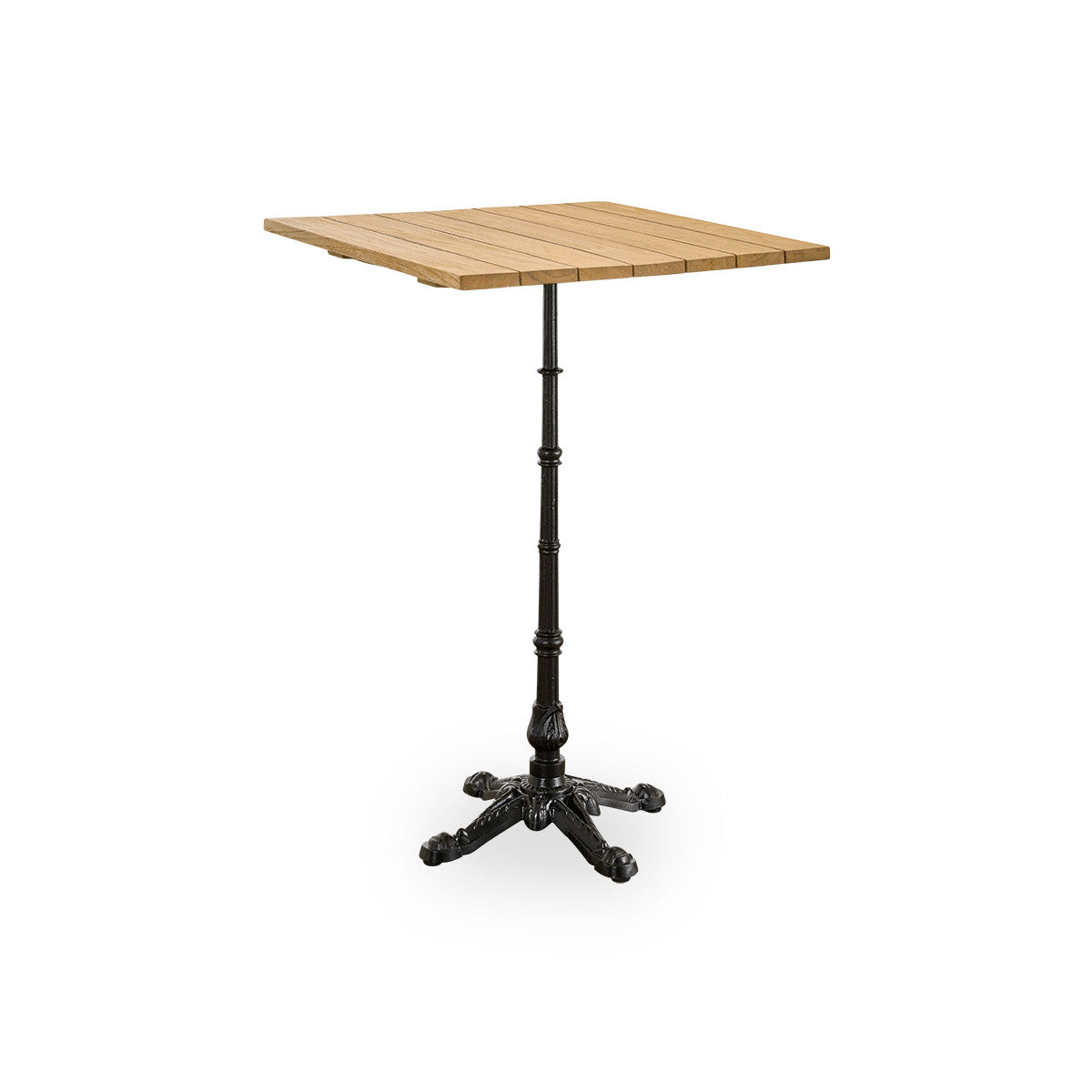 Lyon Stehtisch | Teak 70x70 cm