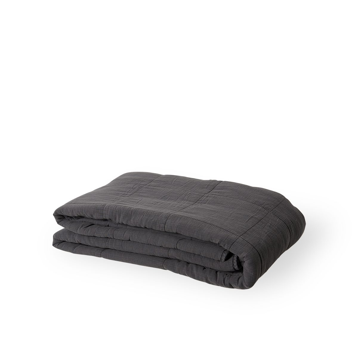 Dies ist ein Bild vom CTE020CH Bettüberwurf in der Farbe charcoal.