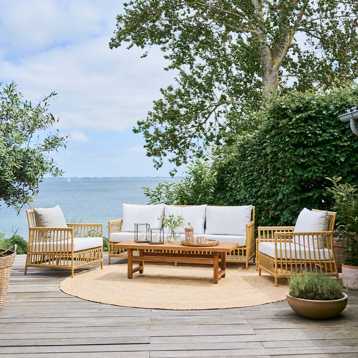 3 x Rückkissen | Caroline Exterior Sofa