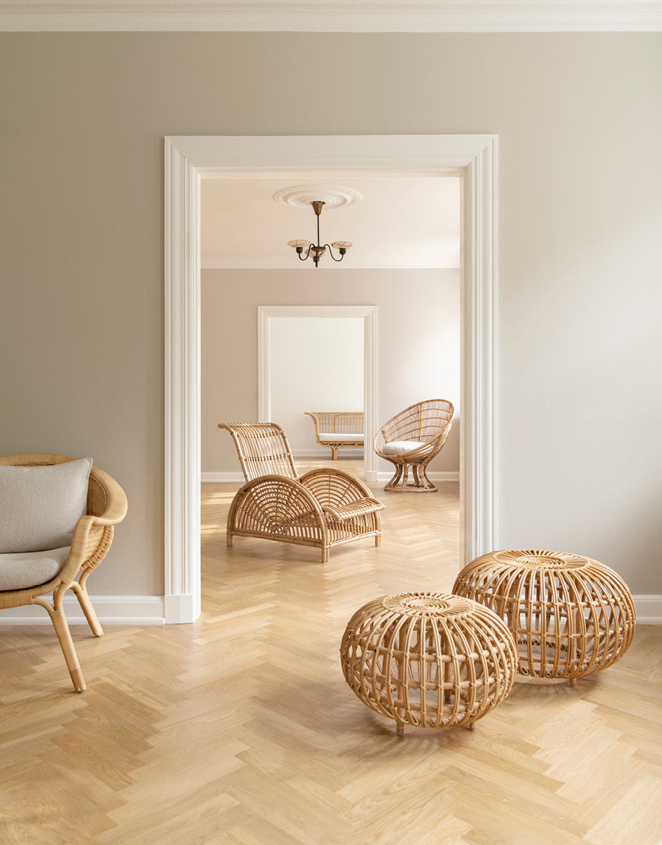 Sika-Designs ICONS Kollektion — Mid-Century-Rattanklassiker einschließlich der Charlottenborg-, Madame- und Paris-Designs einiger der weltweit gefeiertsten Designer