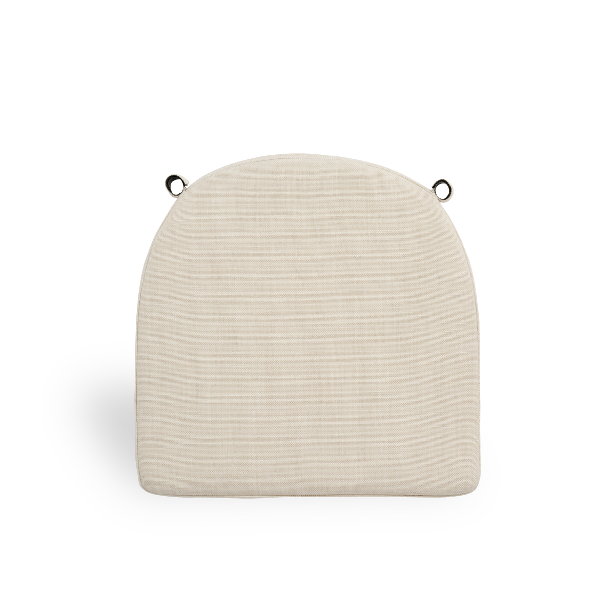 Bild von Seat cushion | Tulip Lounge Chair präsentiert mit beigefarbenem Stoff