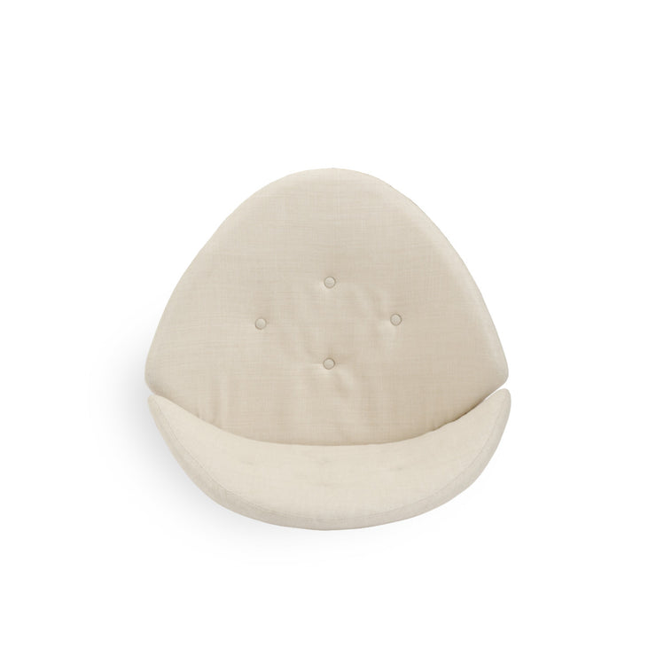 Bild von Seat- and back cushion | Rana Lounge Chair präsentiert mit beigefarbenem Stoff