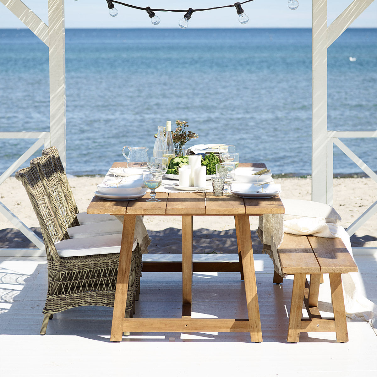 George Teak Tisch 240x100 cm