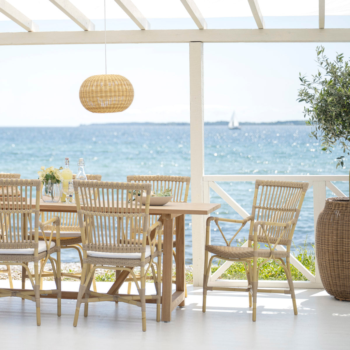 Piano Exterior Stuhl m/Armlehne