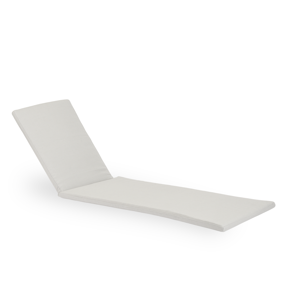Bild von Seat- and back cushion | Josephine Exterior Sunbed präsentiert mit weißem Stoff