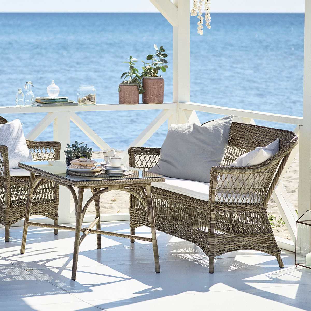 Charlot 2-Sitzer Exterior Sofa