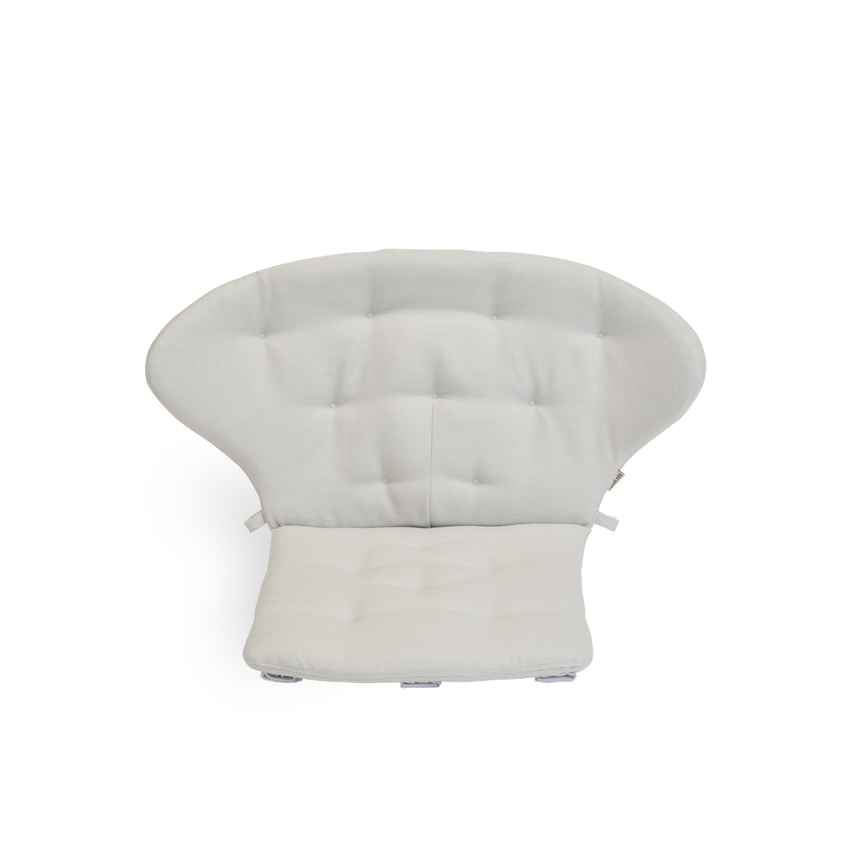 Bild von Seat- and back cushion | Fox Lounge Chair präsentiert mit beigefarbenem Stoff