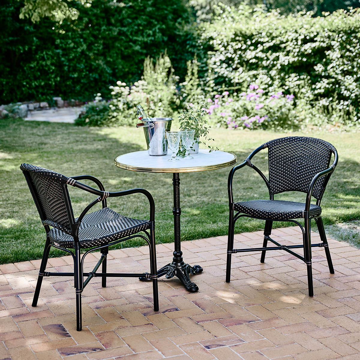 Lyon Café Tisch | Versalite Marmor
