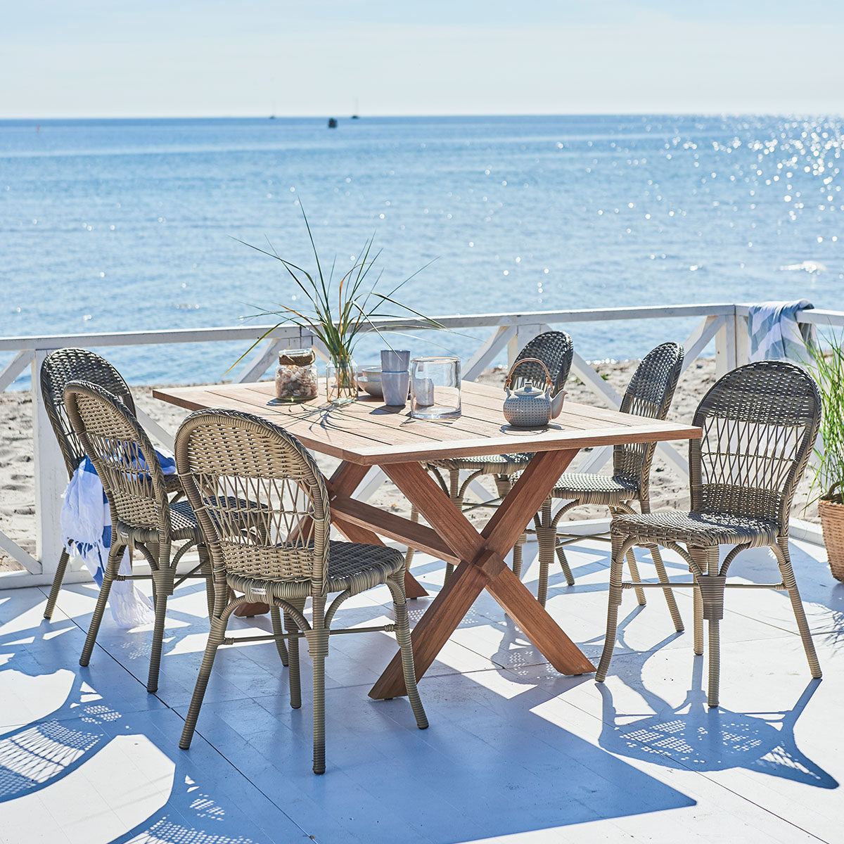 Colonial Teak Tisch 200x100 cm