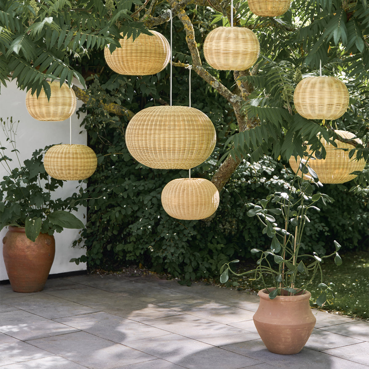 Tangelo Exterior Lampenschirm Ø49 cm | Medium