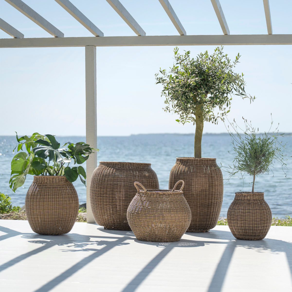 Ellis Exterior Korb Ø50 cm