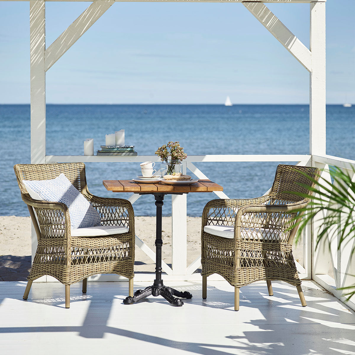 Marie Exterior Stuhl m/Armlehne